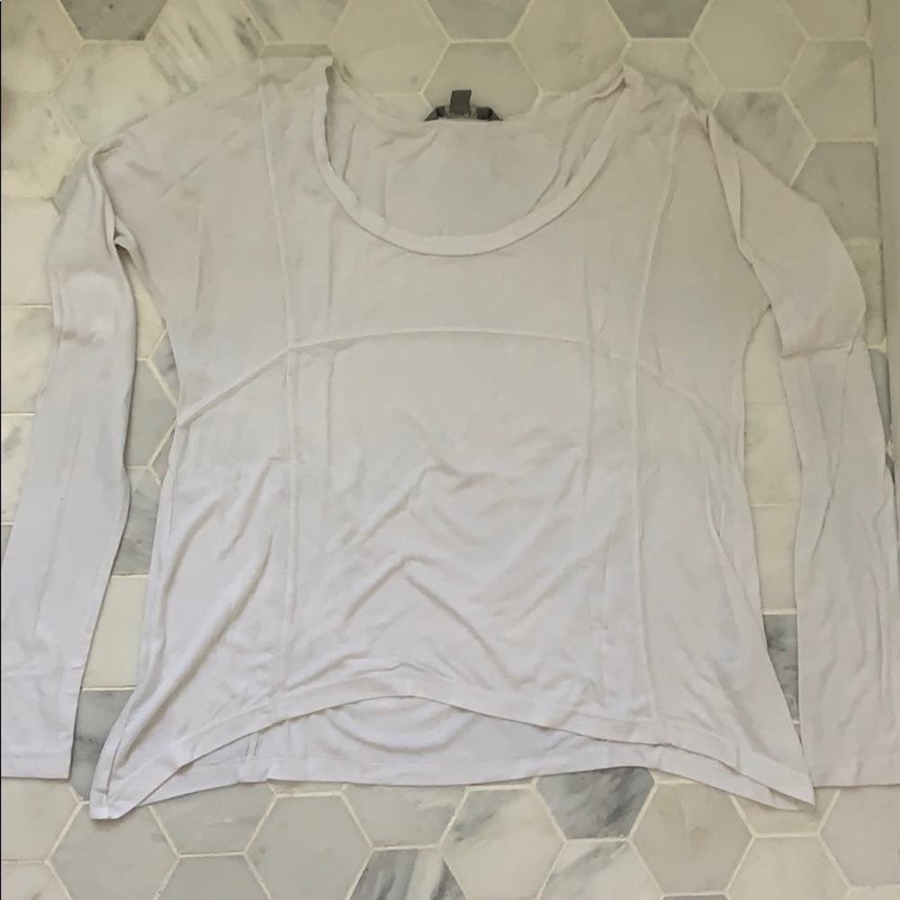 White Rubbish Nordstrom long sleeve w seam detail